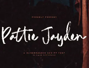 Pattie Jayden font