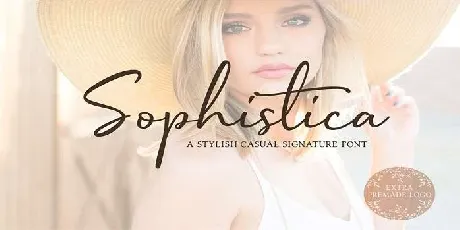 Sophistica font