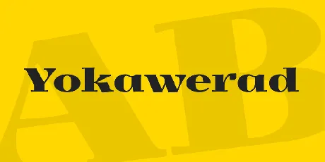 Yokawerad font