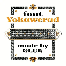 Yokawerad font