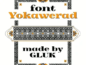 Yokawerad font