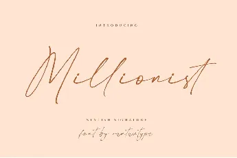 Millionist font