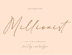 Millionist font