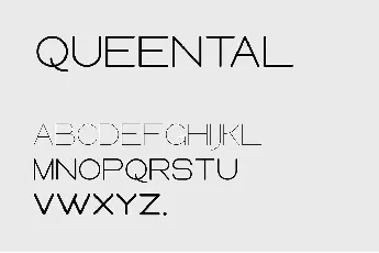 Queental font