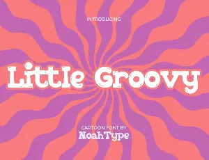 Little Groovy font