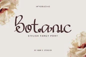 Botanic font