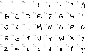 Morris Child font