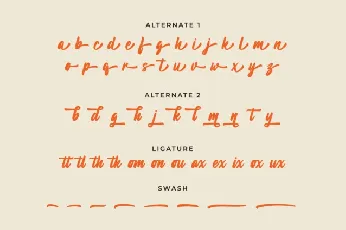 Amelona Script font