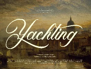 Yachting font