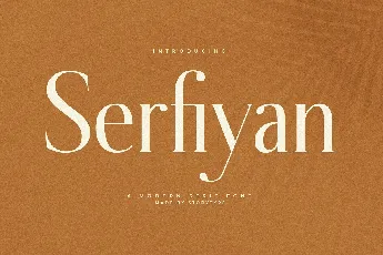 Serfiyan font