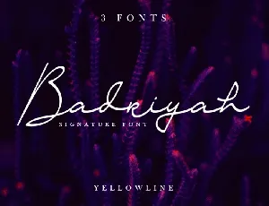 Badriyah Free Download font