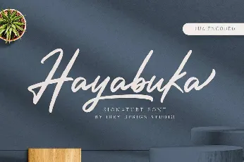 Hayabuka font