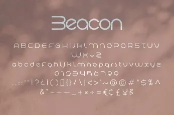 Beacon font