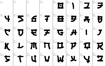 Ungai font