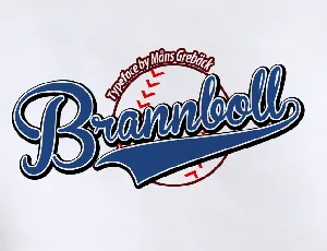 Brannboll PERSONAL USE ONLY font