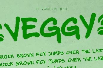 VEGgY PERSONAL USE font