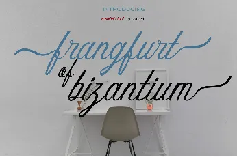 frangfurt of bizantium font