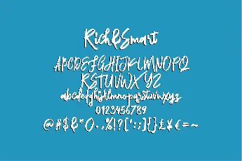 RichSmart font