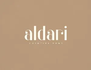 Aldari font