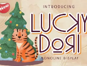 Lucky Dori font