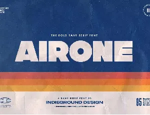 Airone font