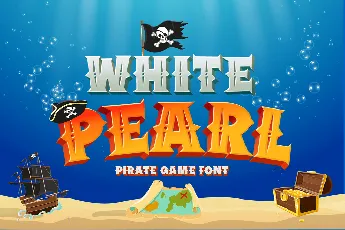 WHITE PEARL font