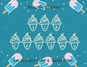 Ice Creamy font