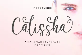 Calissha Script font