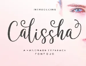 Calissha Script font