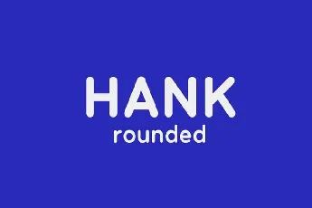 Hank Rounded font