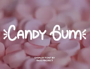 Candy Gum font