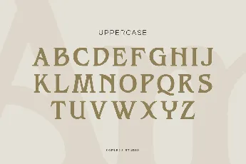 Amoveno font