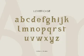 Amoveno font