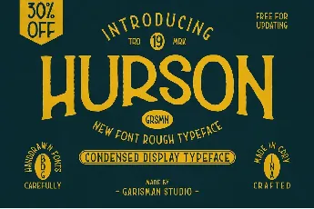 Hurson Typeface font