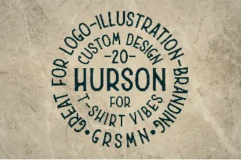 Hurson Typeface font