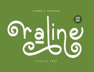 Raline Display font