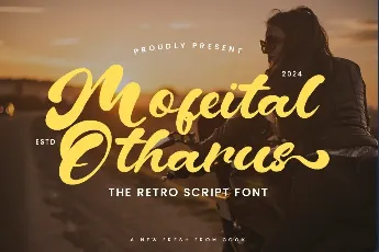 Mofeital Otharus font