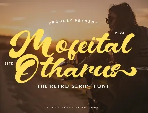 Mofeital Otharus font