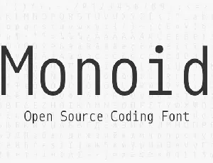 Monoid Family font