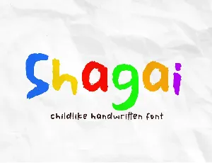 Shagai font