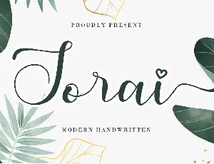 Sorai font