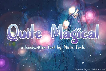 Quite Magical font