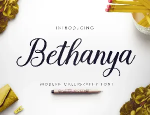 Bethanya font