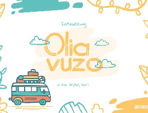 Olia Vuzo font