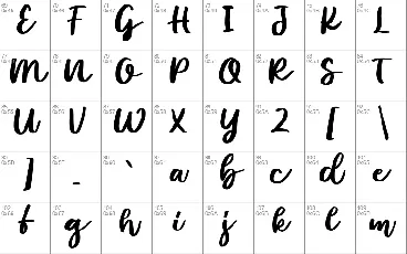 Cray font