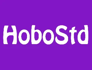 HoboStd font