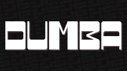 Dumba font