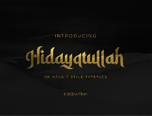 Hidayatullah font