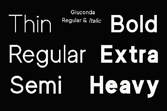 Giuconda Regular font