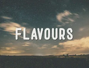 Flavours font